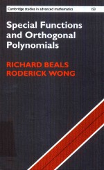 SPECIAL FUNCTIONS AND ORTHOGONAL POLYNOMIALS