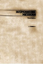 ECONOMETRIC METHODS THIRD EDITION