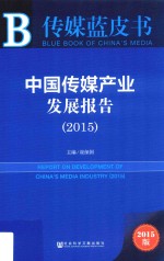 中国传媒产业发展报告  2015  2015版