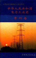 中华人民共和国电力工业史  贵州卷