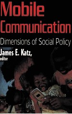 MOBILE COMMUNICATION  DIMENSIONS OF SOCIAL POLICY