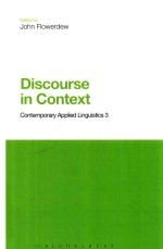 DISCOURSE IN CONTEXT CONTEMPORARY APPLIED LINGUISTICS VOLUME 3