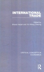 INTERNATIONAL TRADE CRITICAL CONCEPTS IN ECONOMICS VOLUME III