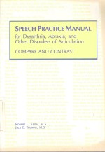 SPEECH PRACTICE MANUAL  COMPARE AND CONTRAST