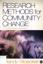 Research Methods For Community Change A Project-Based Approach