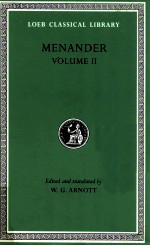 MENANDER VOLUME 2