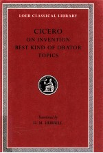 CICERO DE INVENTIONE DE OPTIMO GENERE ORATORUM TOPICA