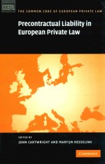 Precontractual liability in European private law