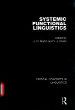 SYSTEMIC FUNCTIONAL LINGUISTICS CRITICAL CONCEPTS IN LINGUISTICS VOLUME II GRAMMATICAL DESCRIPTIONS