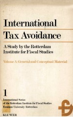 INTERNATIONAL TAX AVOIDANCE VOLUME A