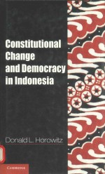 Constitutional change and democracy in Indonesia