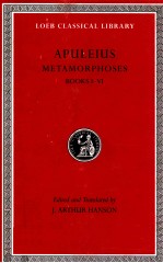 APULEIUS METAMORPHOSES BOOKS I-VI