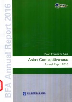 BOAO FORUM FOR ASIA ASIAN COMPETITIVENESS ANNUAL REPORT 2016