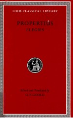 PROPERTIUS ELEGIES