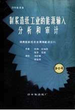 制浆造纸工业的能源输入分析和审计