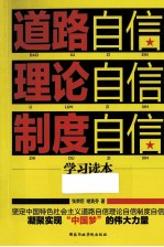 道路自信理论自信制度自信学习读本