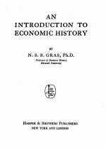 AN INTRODUCTION TO ECONOMIC HISTORY