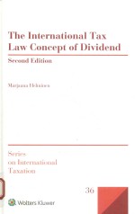 International tax law concept of dividend