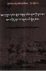 堪布土登彭杰传  藏文