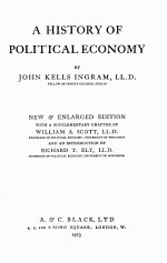 A HISTORY OF POLITICAL ECONOMY