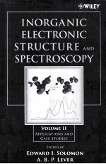 INORGANIC ELECTRONIC STRUCTURE AND SPECTROSCOPY VOLUME II:APPLICATIONS AND CASE STUDIES