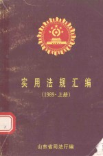 实用法规汇编  1989年  上