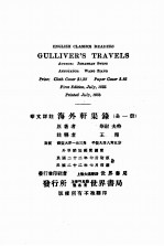 GULLIVER’S TRAVELS