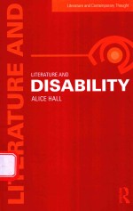 LITERATURE AND DISABILITY