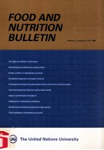 FOOD AND UNTRITION BULLETIN VOLUME 11