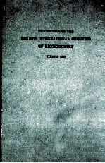 PROCEEDINGS OF THE FOURTH INTERNATIONAL CONGRESS OF BIOCHEMISTRY VIENNA 1958 VOLUME Ⅹ SYMPOSIUM Ⅹ BL