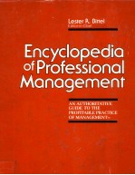 ENCYCLOPEDIA OF PROFESSIONAL MANAGEMENT