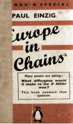 A PENGUIN SPECIAL EUROPE IN CHAINS