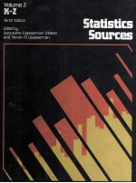 STATISTICS SOURCES TENTH EDITION A SUBJECT GUIDE TO DATA ON INDUSTRIAL