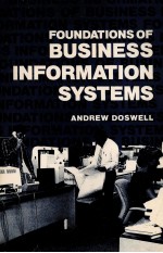 FOUNDATIONS OF BUSINESS ONFORMATION SYSTEMS