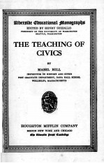 THE TEACHING OF CIVICS