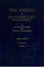 THE HISTORY OF ENGLISH LAW