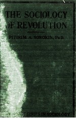 THE SOCIOLOGY OF REVOLUTION