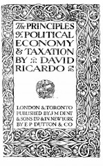 THE PRINCIPLES OF POLITICAL ECONOMY & TAXATION