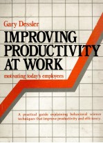 IMPROVING PRODUCTIVITY AT WORK MOTIVATING TODAY'S EMPLOYEES