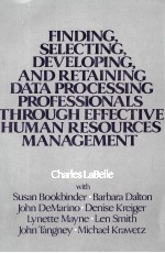 FINDING SELSCTING DEVELOPING AND RETAINING DATA PROFESSIONALS THROUGH EFFECTIVE HUMAN RESOURCES MANA