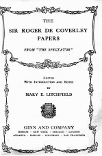 THE SIR ROGER DE COVERLEY PAPERS