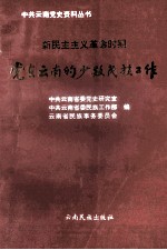 新民主主义革命时期党在云南的少数民族工作