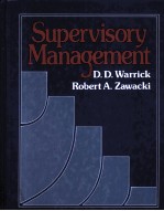 SUPERVISORY MANAGEMENT:UNDERSTANDING BEHAVIOR AND MANAGING FOR RESULTS