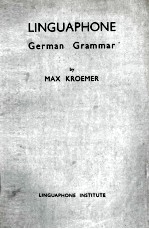 LINGUAPHONE GERMAN GRAMMAR