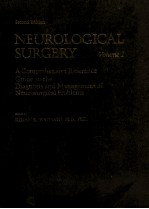 NEUROLOGICAL SURGERY VOLUME 1