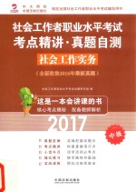 中大网校  社会工作者职业水平考试  考点精讲·真题自测  社会工作实务  中级  2017版