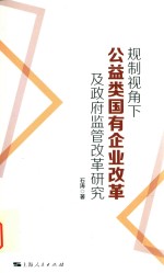 规制视角下公益类国有企业改革及政府监管改革研究