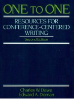 ONE TO ONE RESOURCES FOR CONFERENCE-CENTERED WRITING SECOND EDITION