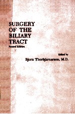 SURGERY OF THE BILIARY TRACT