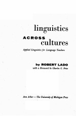 LINGUISTICS ACROSS CULTURES